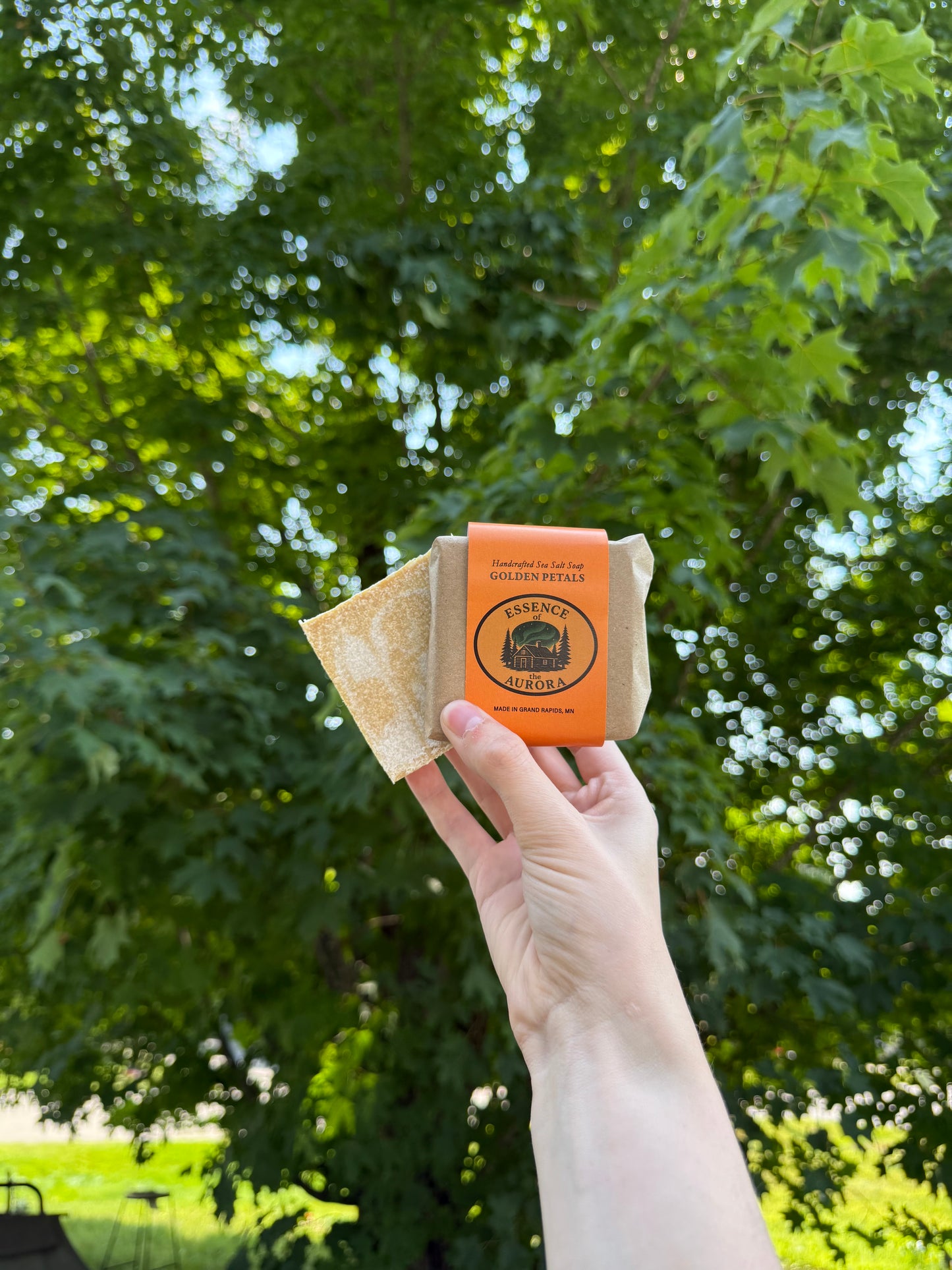 Golden Petals Sea Salt Soap