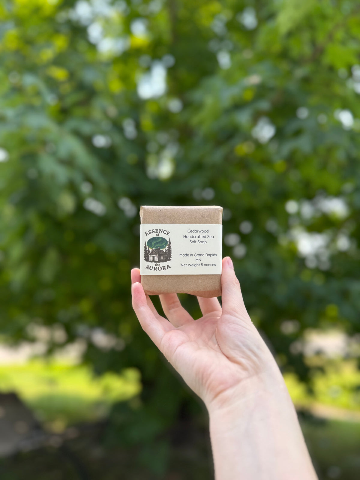 Cedar Wood Sea Salt Soap